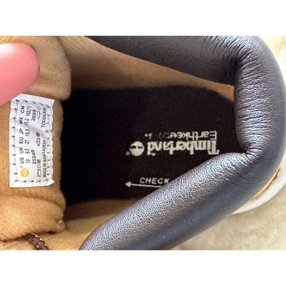 Timberland Timber Tykes Lace-Up Boot size 10 - Picture 4 of 5